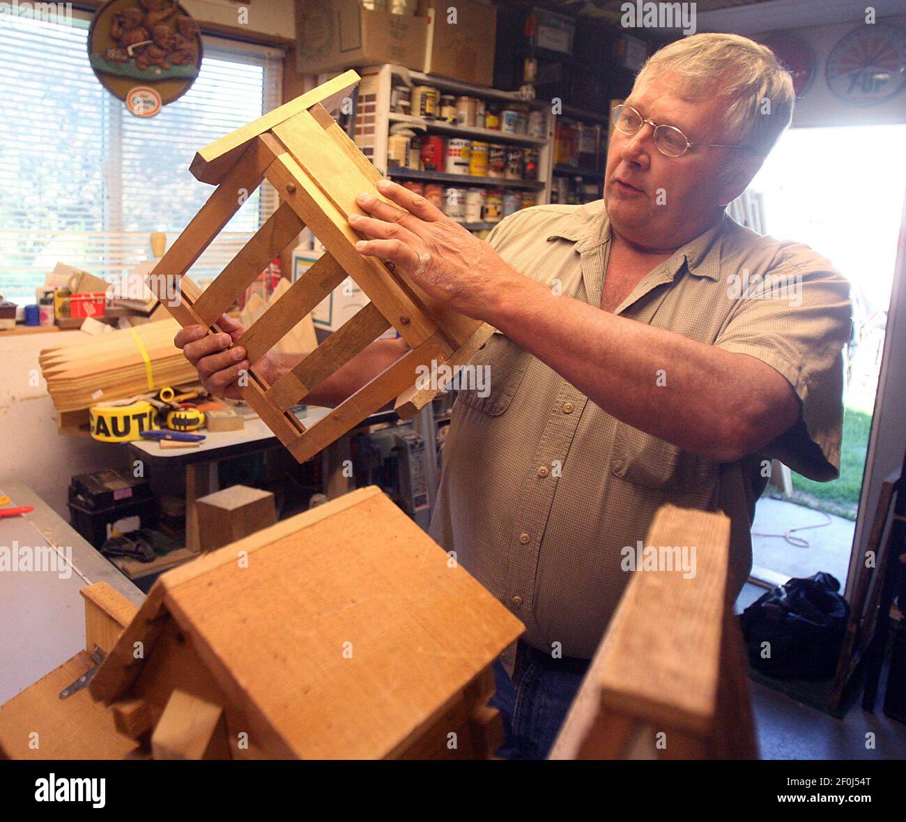 Leon Gustafson of Boise, Idaho, knows how to adapt to hard times. A
