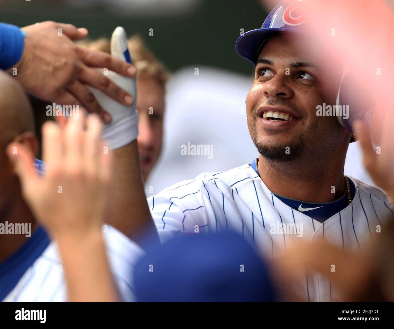 Aramis Ramirez of the Chicago Cubs after his pinchhit threerun home