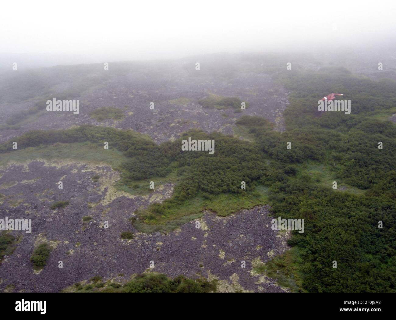 The de Havilland Otter carrying Sen. Ted Stevens and 8 others crashed