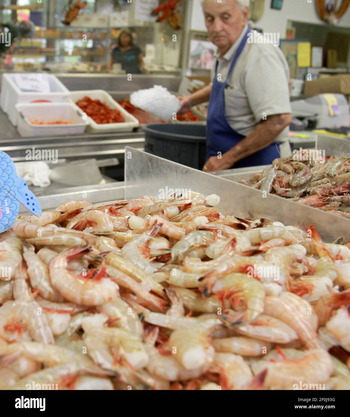 The oil spill in the Gulf is driving up seafood prices and local