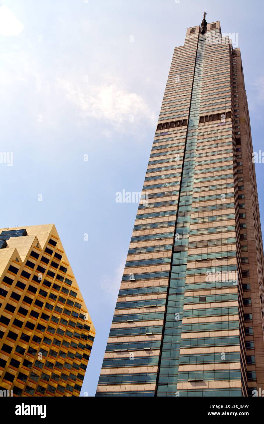 Bangkok terrace thailand office district palaces yellow Stock Photo - Alamy