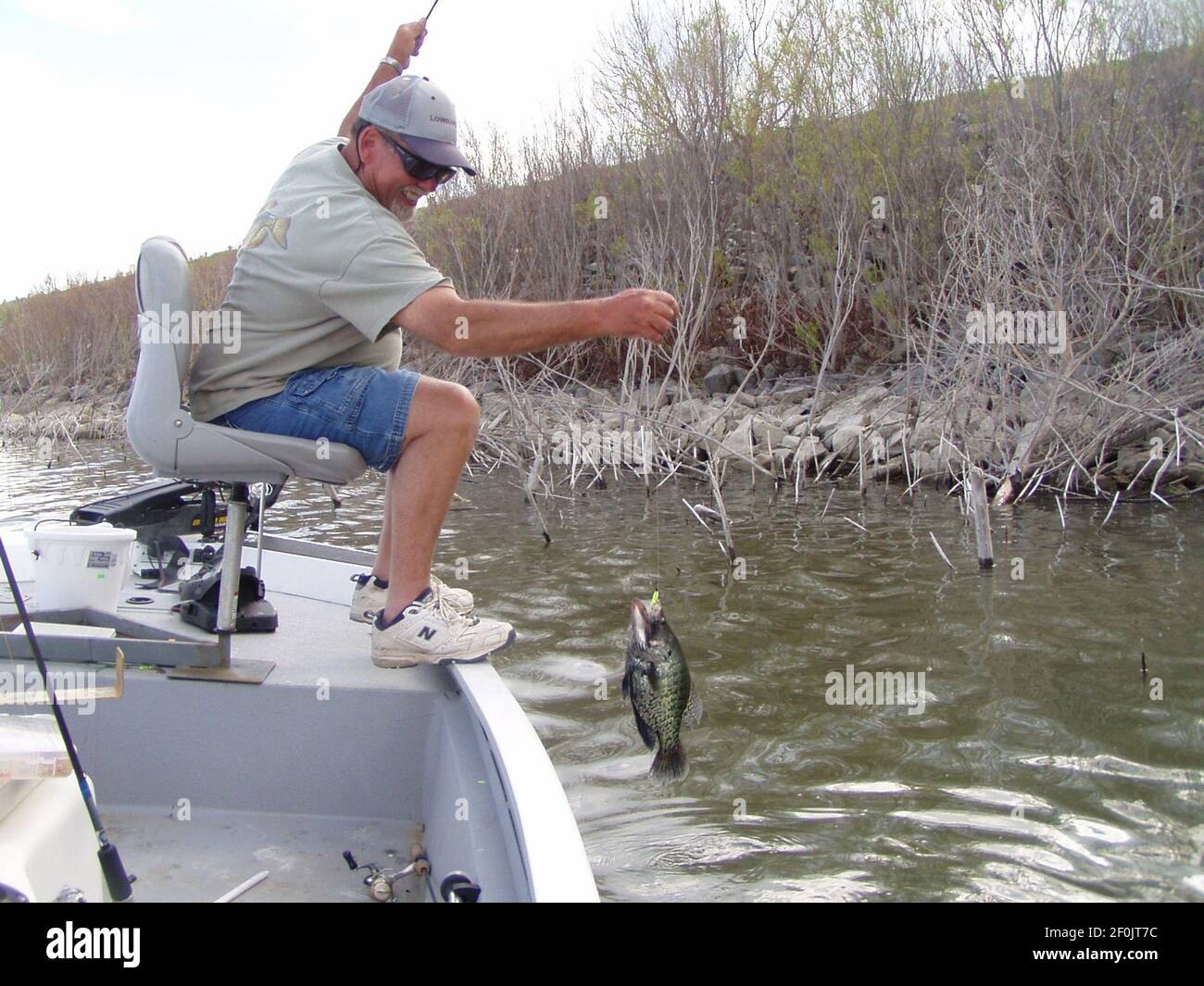 Fishing guide Chatt Martin labels Glen Elder Reservoir as the hottest crappie lake in Kansas