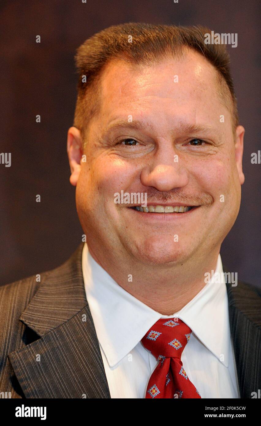Brian Lureen, of Heritage Fincorp Inc., pictured March 25, 2010, rents virtual  office space in Radnor, Pennsylvania. (Photo by Sharon Gekoski-Kimmel/ Philadelphia Inquirer/MCT/Sipa USA Stock Photo - Alamy