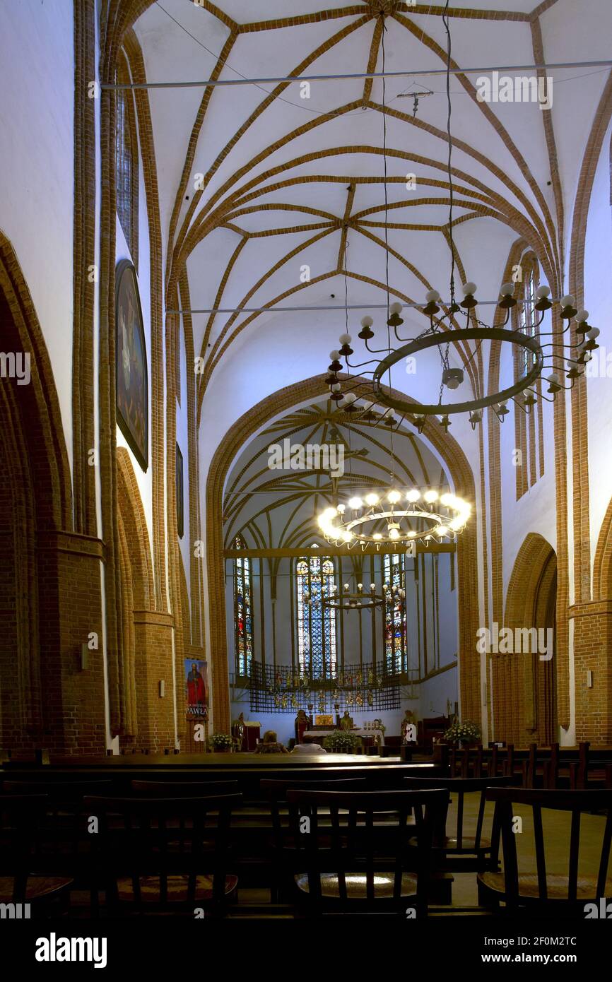 Poland, Koszalin, cathedral, West Pomeranian voivodeship Stock Photo