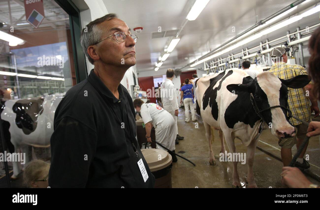 Steve Pooch who supervises the testing of the animals at the Minnesota ...