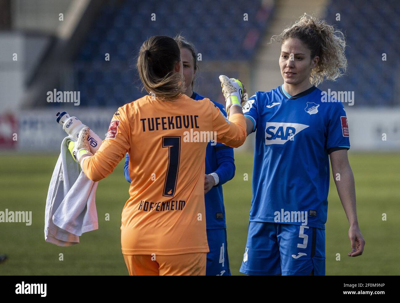 Simone Engelhardt Hoffenheim, Germany. 07th Mar, 2021. 19. Spieltag TSG Hoffenheim gegen ...