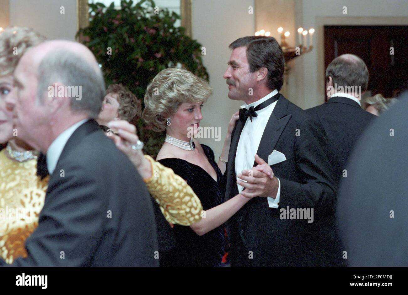 In this photo provided by the Ronald Reagan Presidential Library