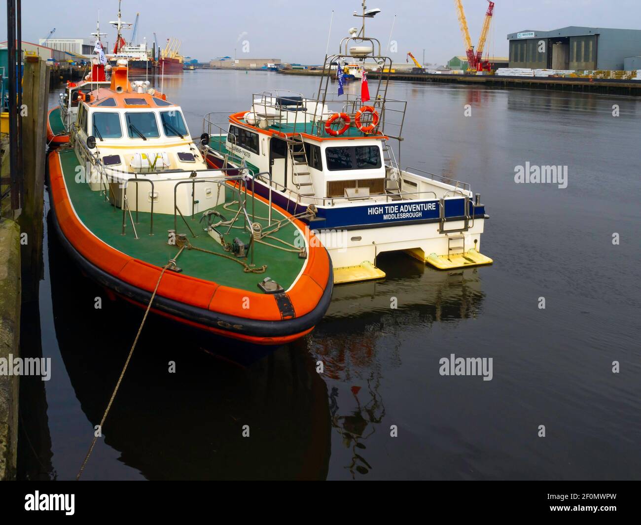 Harbour masters boat hires stock photography and images Alamy