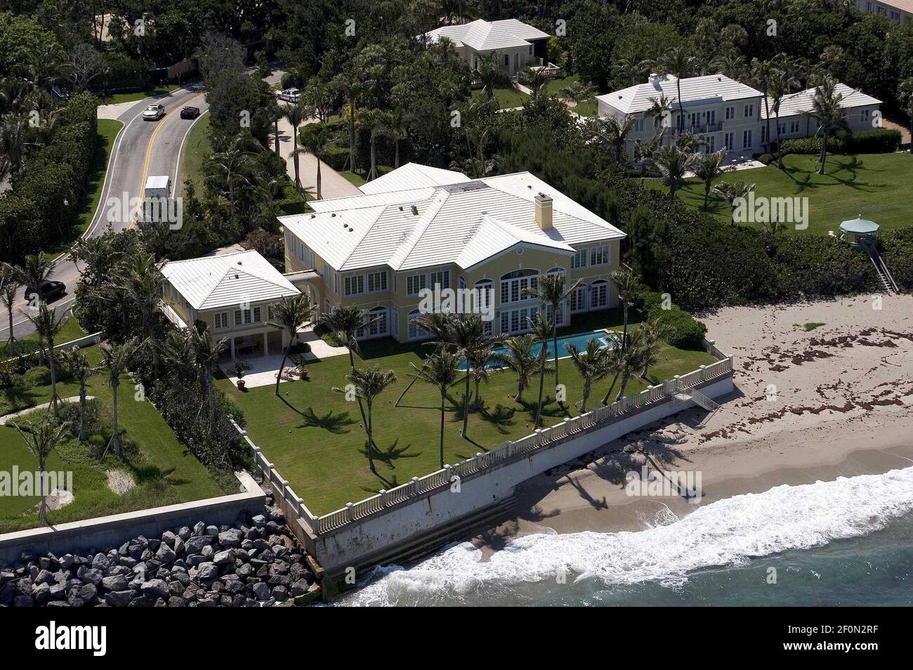 May 14th, 2005. The lavish beach front mansion of Malcolm Glazer in