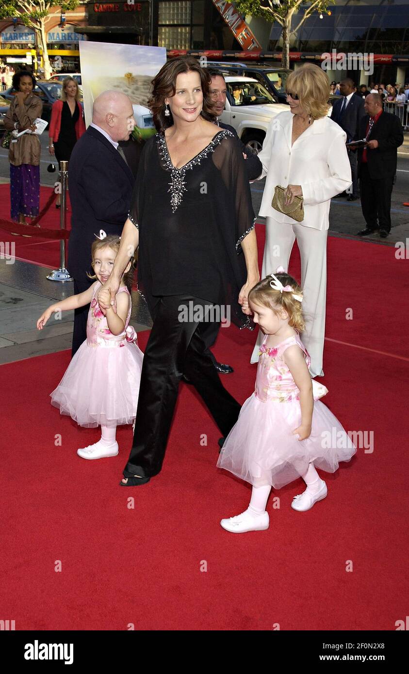 17 May 2005 - Hollywood, California - Brenna Tosh, Rachel Griffiths and Bronwyn Tosh. HBO's "Six Feet Under" Fifth Season Premiere at the Mann's Chinese Theatre. Photo Credit: Giulio Marcocchi/Sipa Press/0505180911 Stock Photo