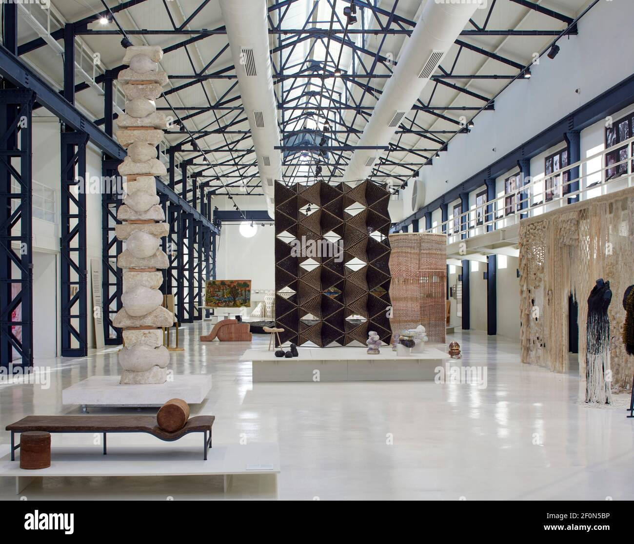The Hangar Exhibition - interior view. Amman Design week 2019, Amman ...