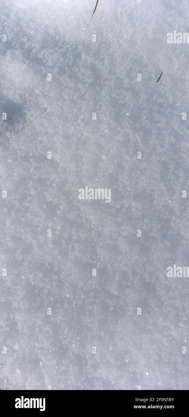 soft white snow texture background Stock Photo