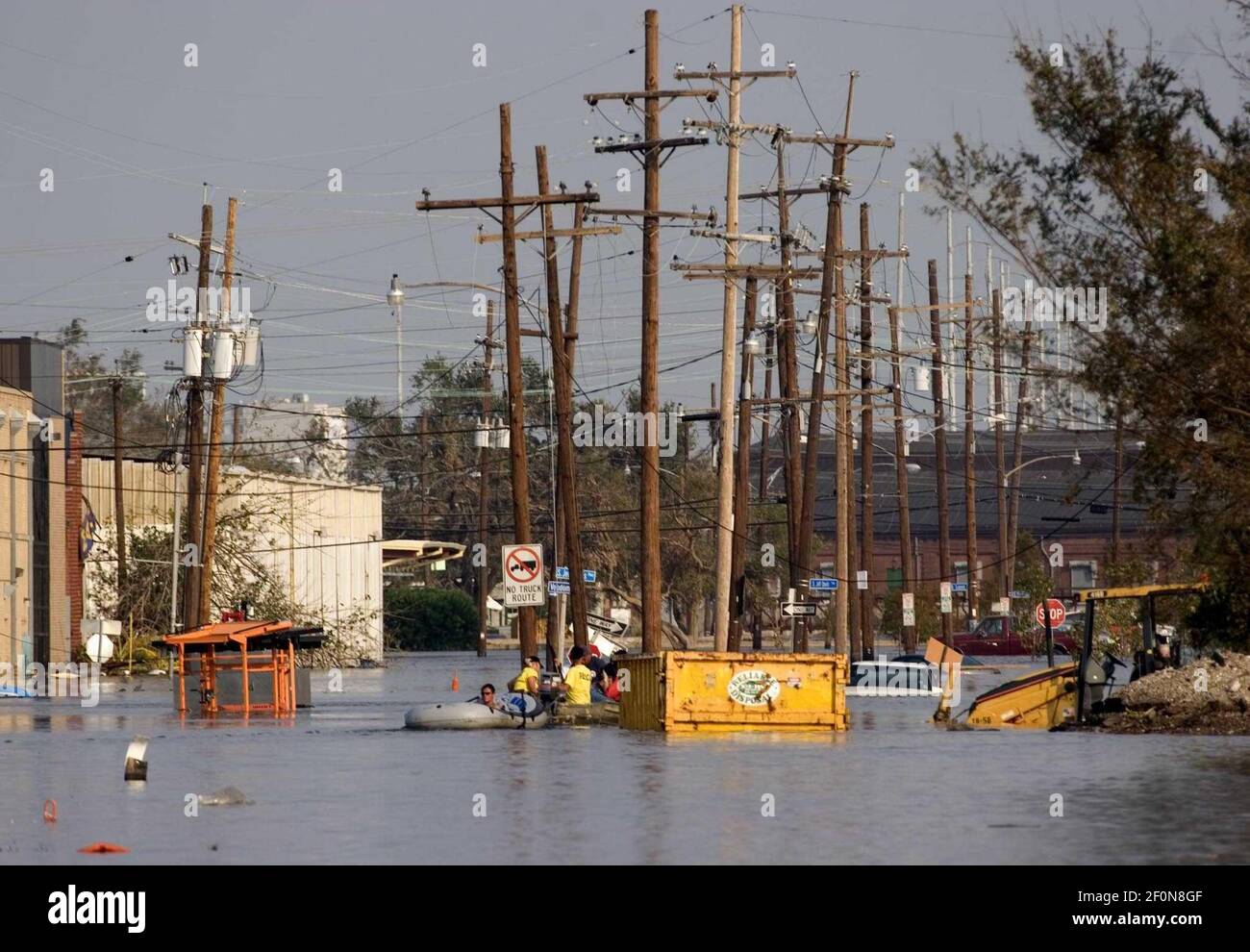 5 Sept 2005 - New Orleans, LA - Hurricane Katrina aftermath. New ...