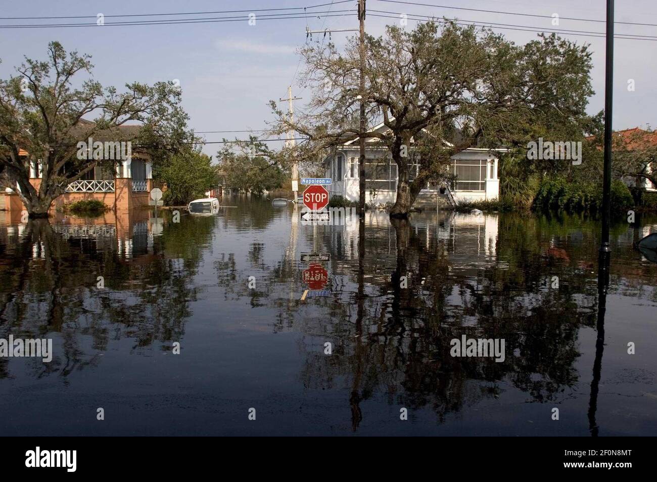 5 Sept 2005 - New Orleans, LA - Hurricane Katrina aftermath. New ...