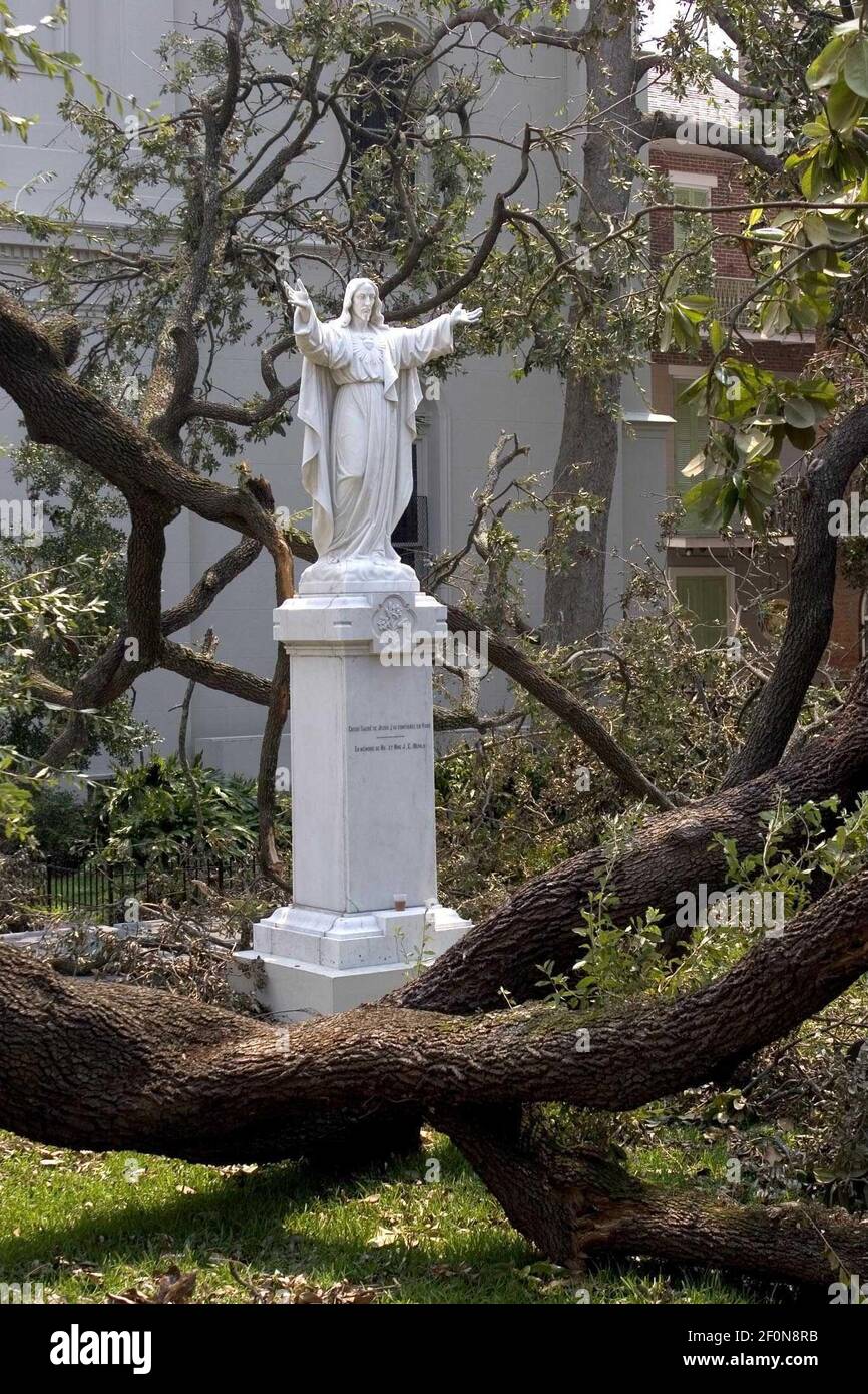 8 Sept 2005 New Orleans, LA Hurricane Katrina aftermath. New