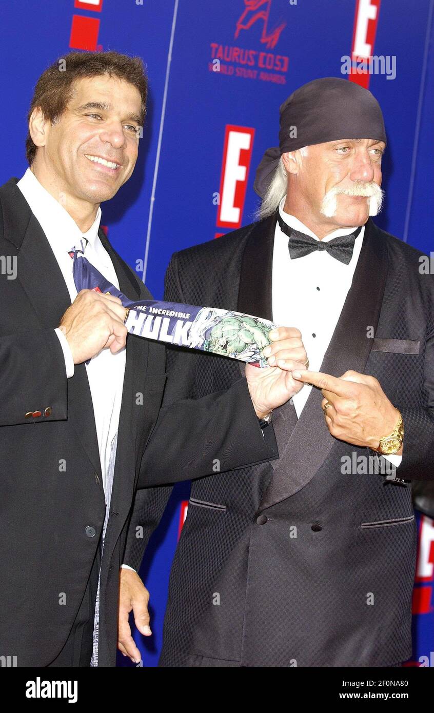25 September 2005 - Hollywood, California - Hulk Hogan and Lou Ferrigno ...