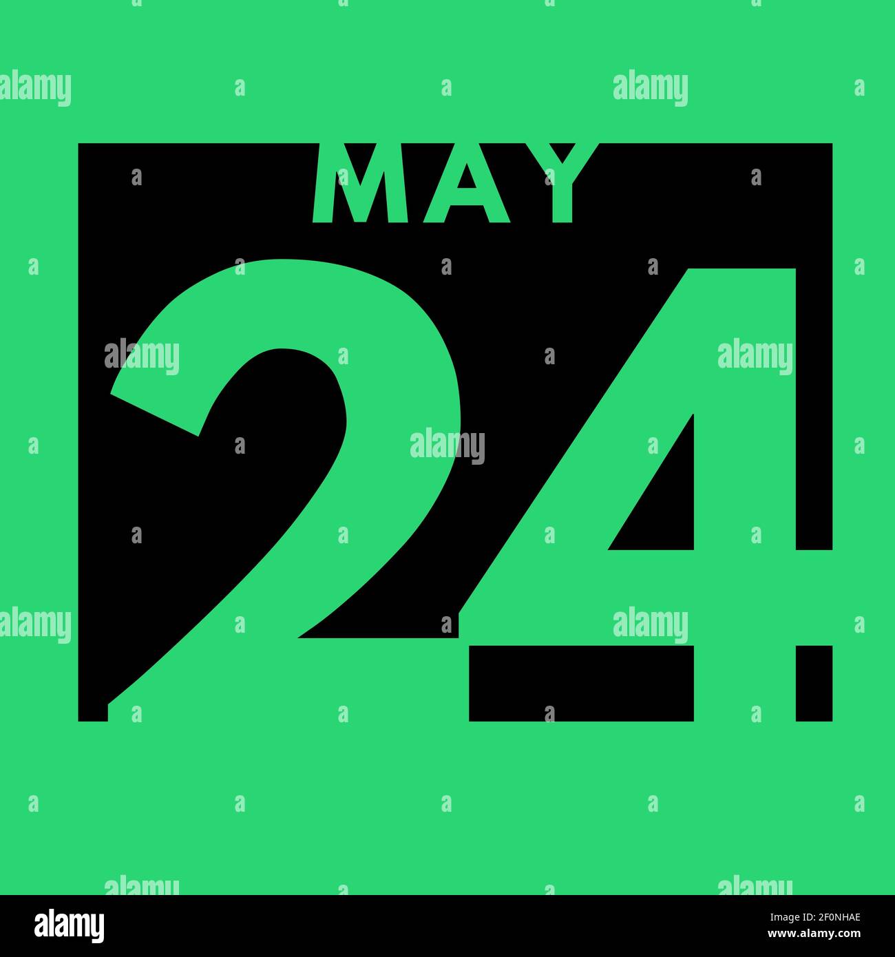 May 24 2021 calendar hi-res stock photography and images - Alamy