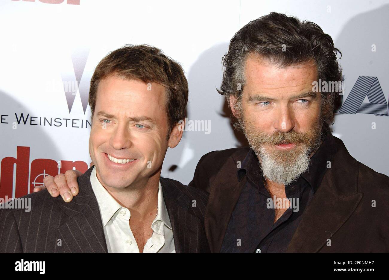 11 December 2005 Westwood, California Pierce Brosnan and Greg