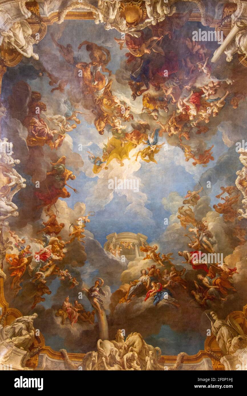 Louis xiv versailles painting hi-res stock photography and images - Alamy