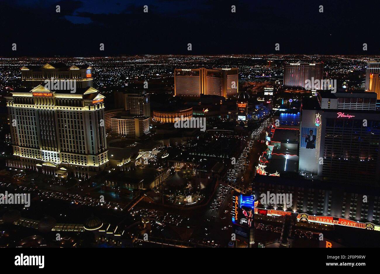 18 March 2006 - Las Vegas, Nevada - Las Vegas Boulevard. The Famous ...