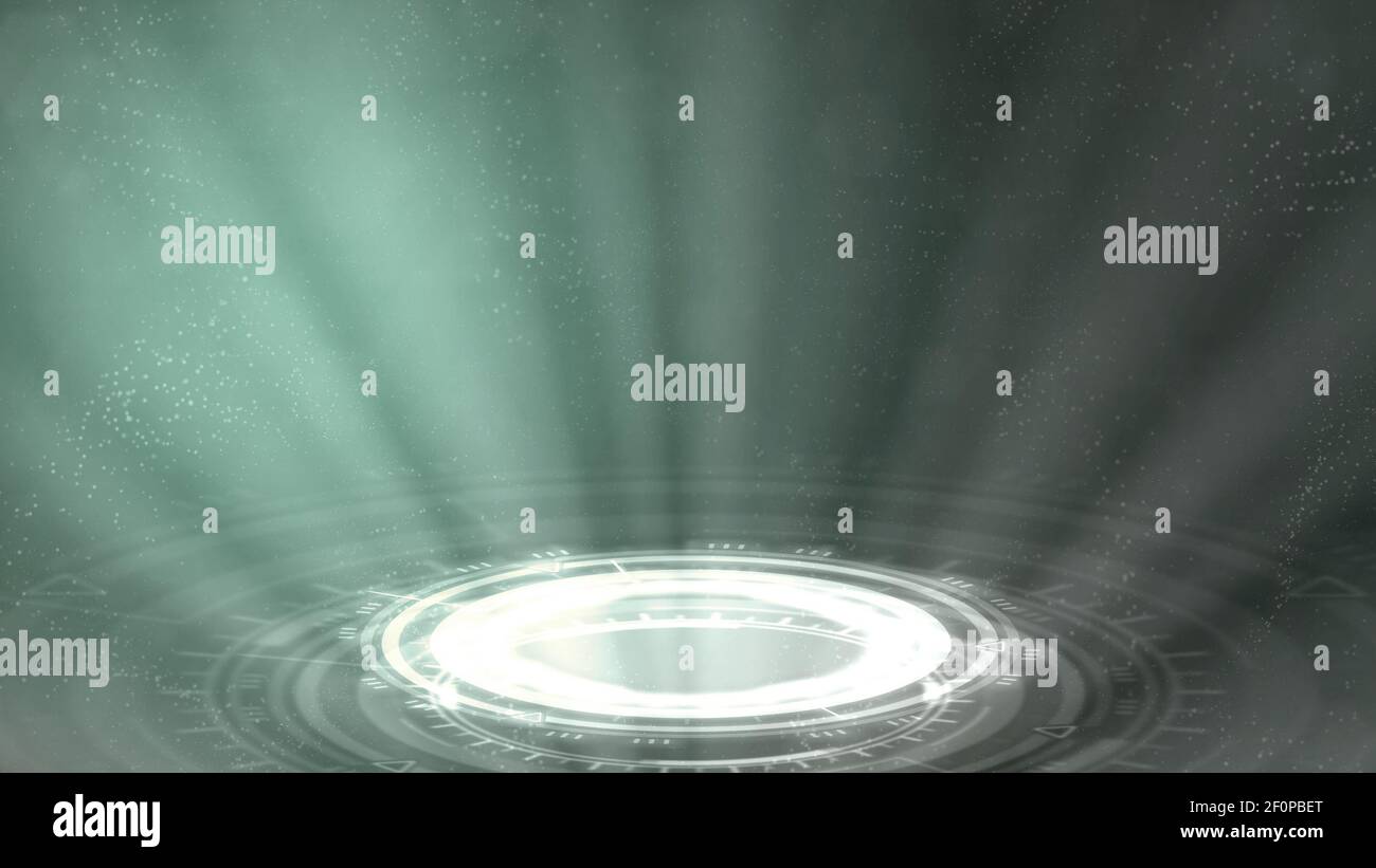 Neon modern teleport background, cg abstract 3D rendering Stock Photo ...