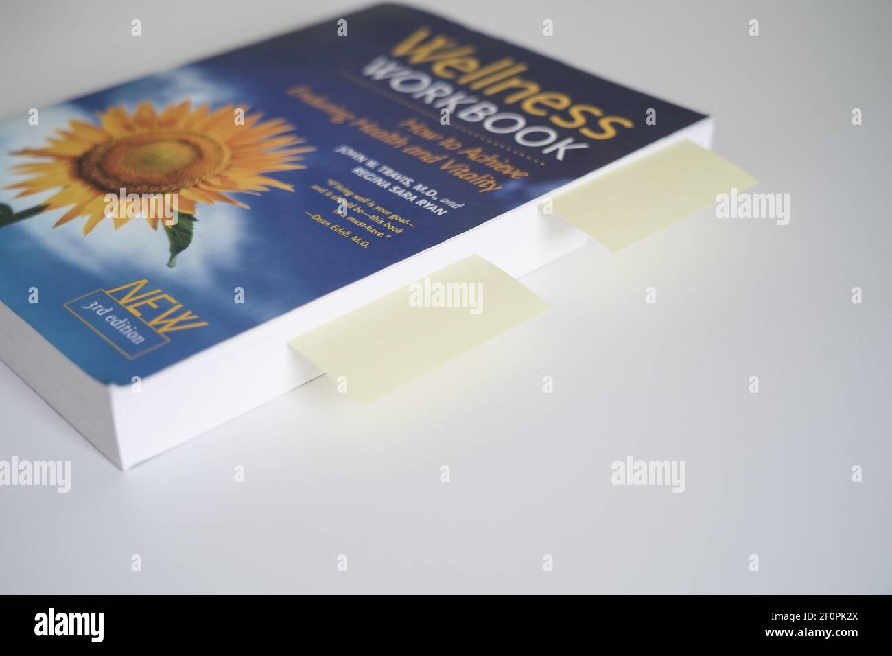 book sticky notes Stock Photo Alamy