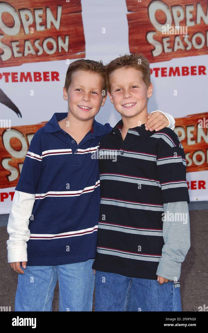 Brent and Shane Kinsman. "Open Season" World Premiere held at The Greek