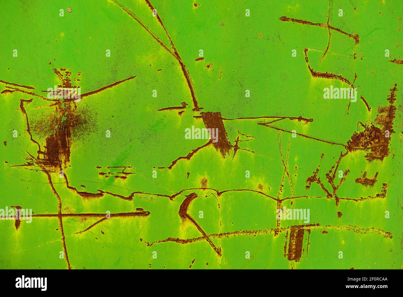 Rusted sheet metal, Germany Stock Photo