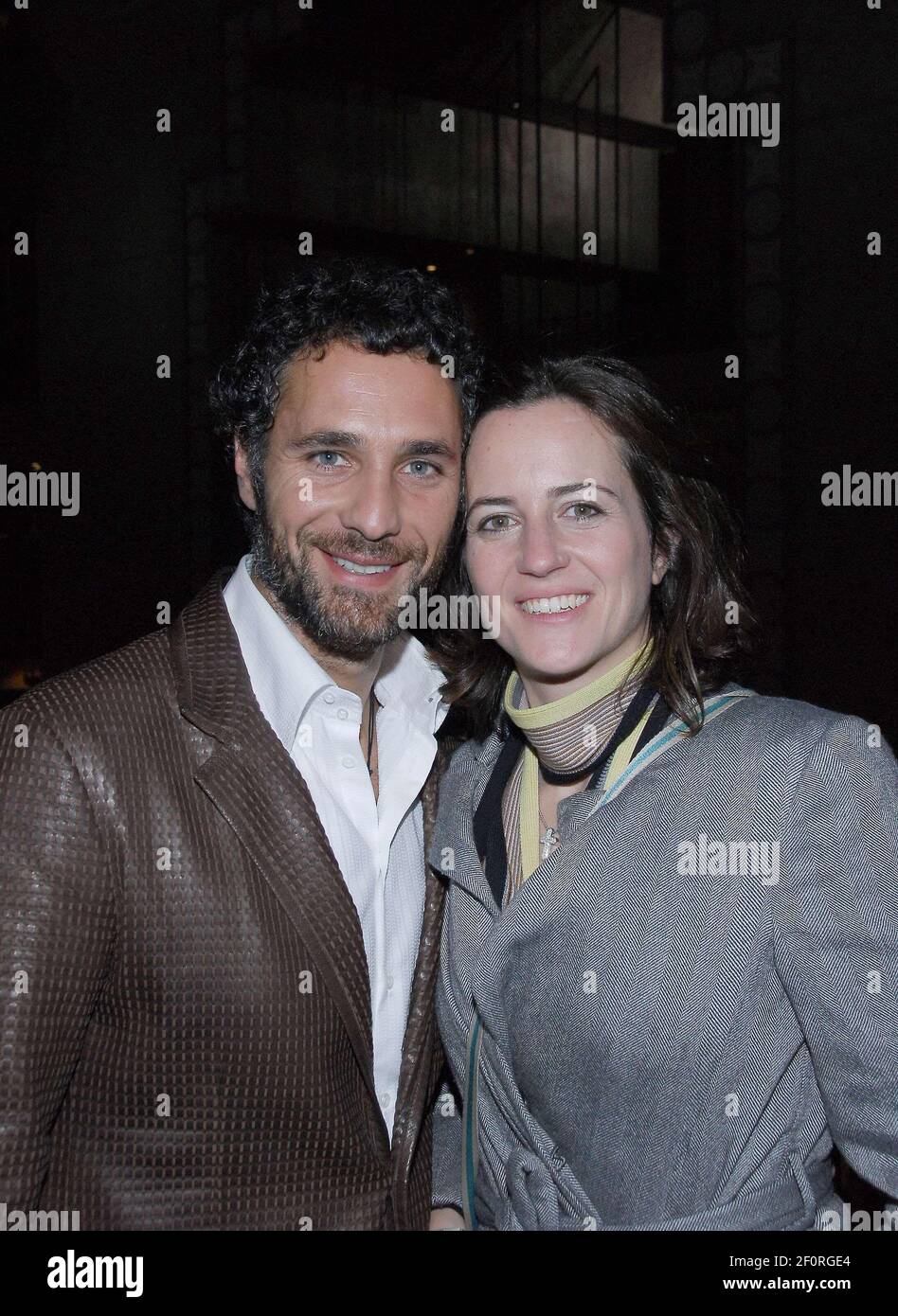 Raoul Bova and his wife Chiara Giordano. 22 February 2007 - Hollywood ...