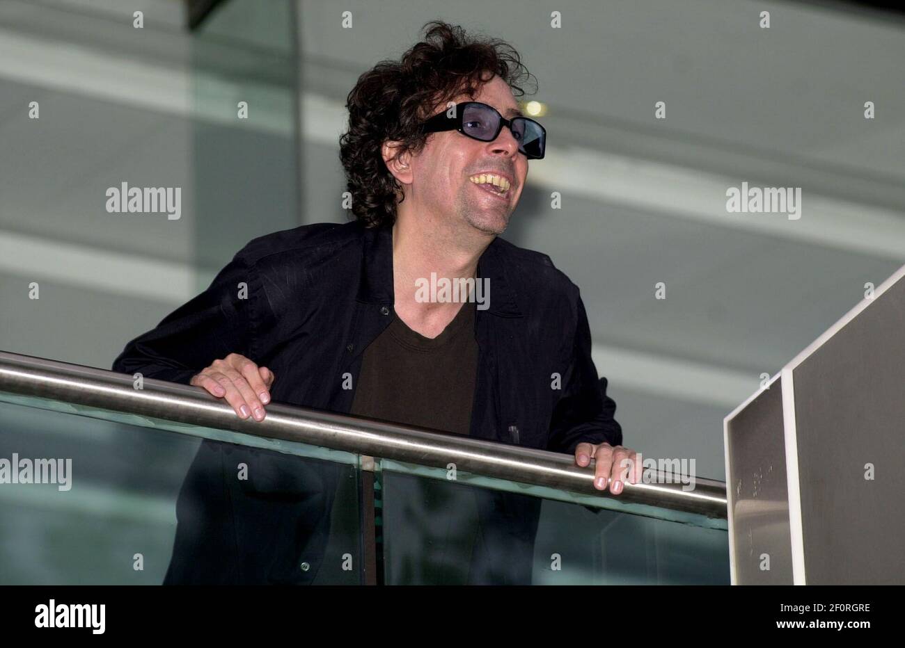 DIRECTOR OF 'PLANET OF THE APES' TIM BURTON  ATTENDING THE FILMS PREMIER THIS EVENING. Stock Photo