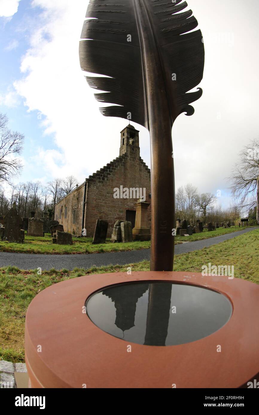 Auchinleck Parish Church, East Ayrshire, Scotland. Nov 2020 ; Delivery