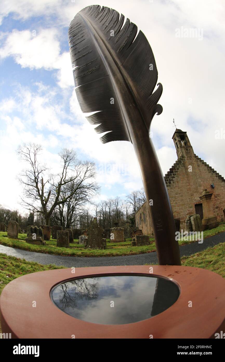 Auchinleck Parish Church, East Ayrshire, Scotland. Nov 2020 ; Delivery