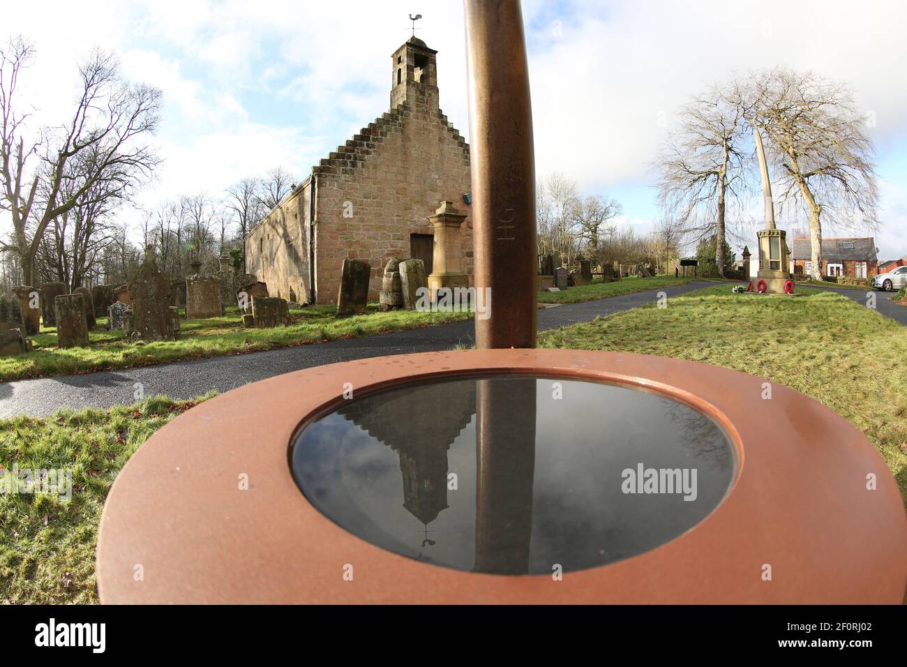 Auchinleck Parish Church, East Ayrshire, Scotland. Nov 2020 ; Delivery
