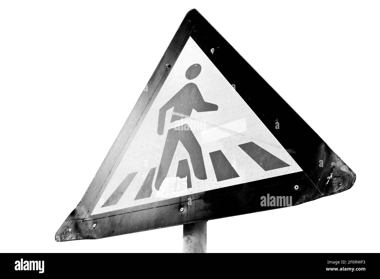 In south africa street signal of zebra crossing Stock Photo Alamy