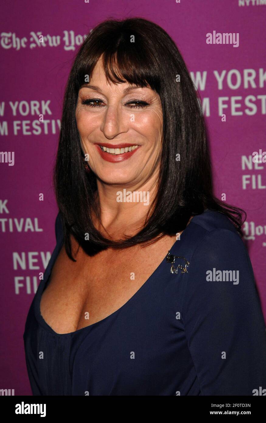 29 September 2007 - New York , NY - Anjelica Huston at the New York