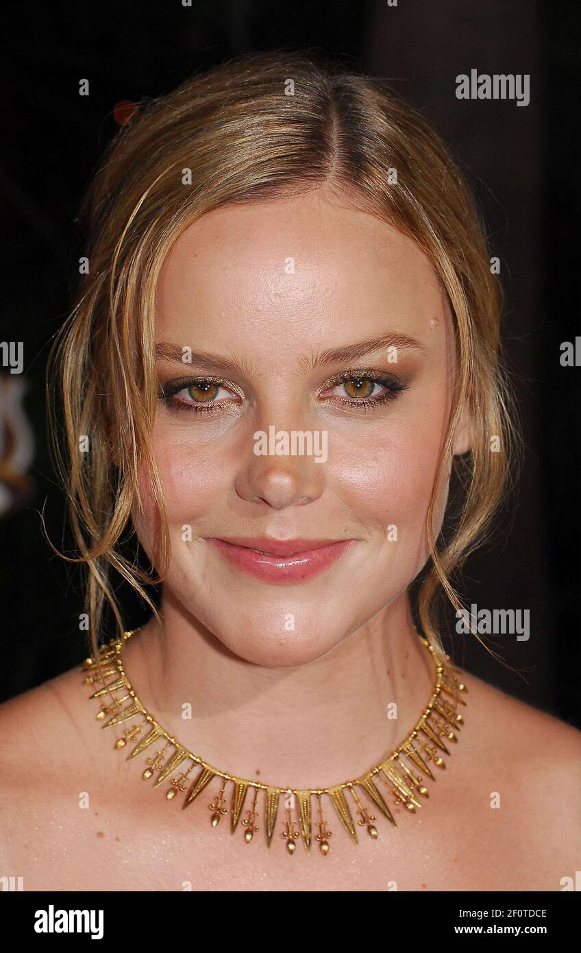 Abbie Cornish. 1 October 2007 - Universal City, California. "Elizabeth: The Golden Age" at