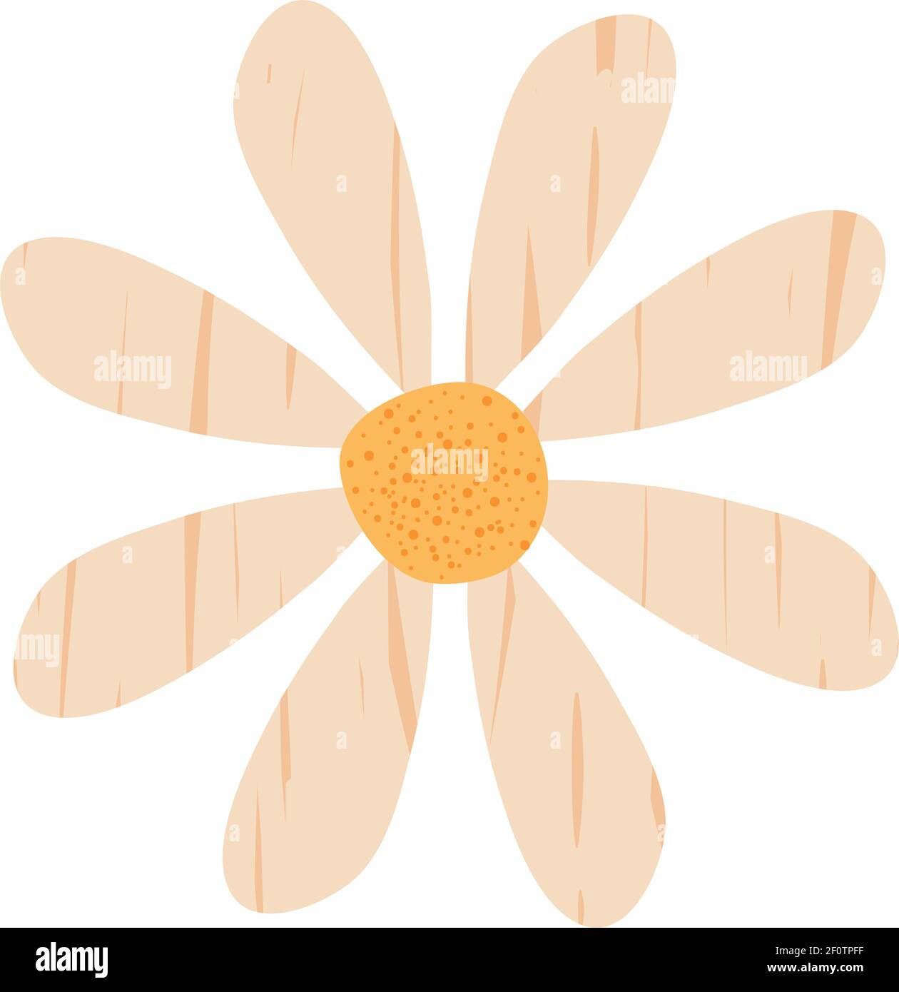 daisy flower on white background Stock Vector Image & Art - Alamy