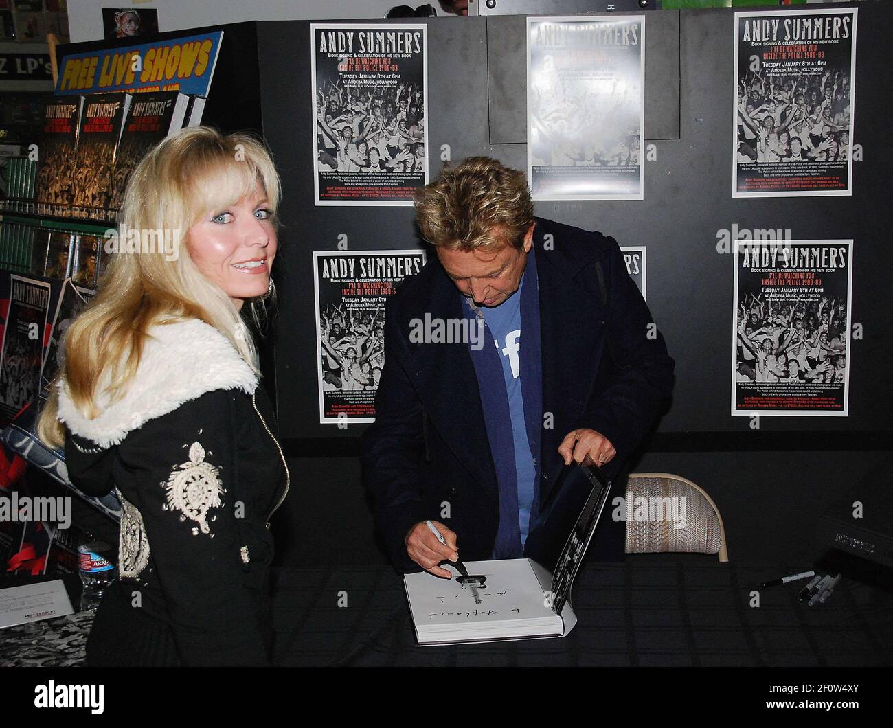 Andy Summers. 8 January 2007 - Hollywood, California. Andy Summers 