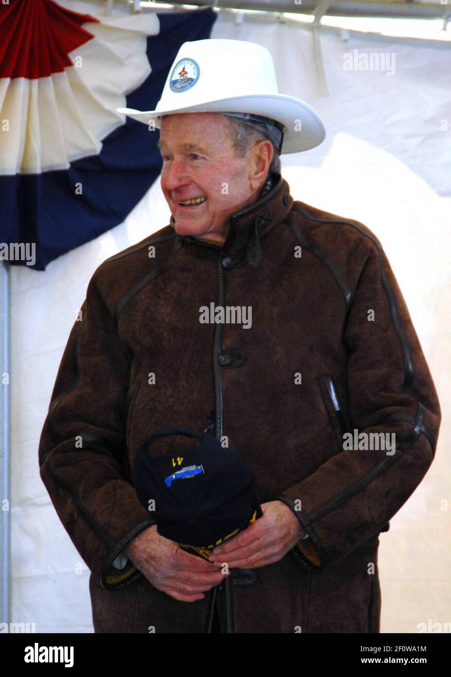 25 January 2008 - Newport News, Virginia - Former President George H. W ...