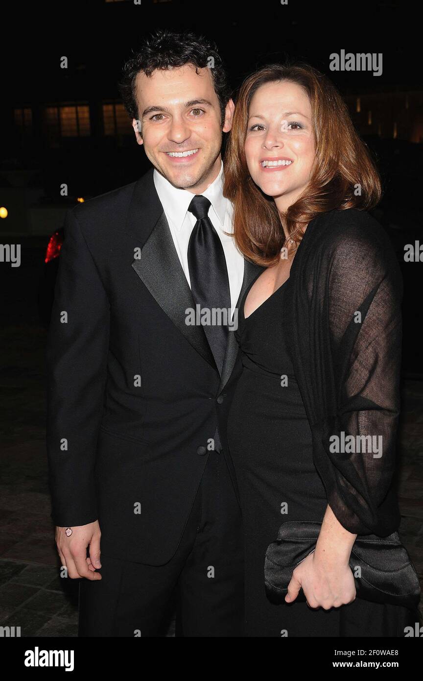 Fred Savage and his wife Jennifer Lynn Stone. 26 January 2008 Century(00)