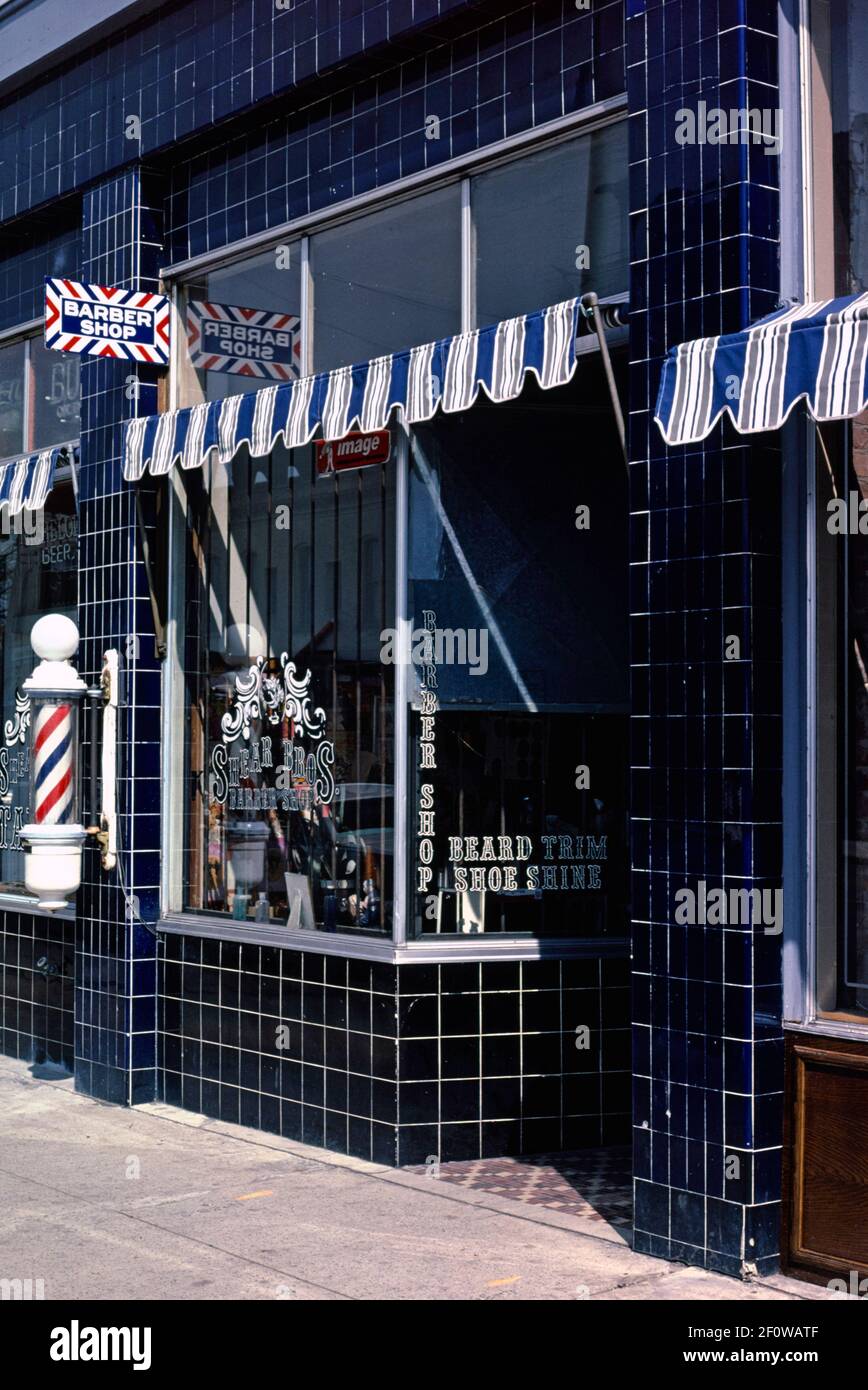 Shear brothers barber shop hires stock photography and images Alamy