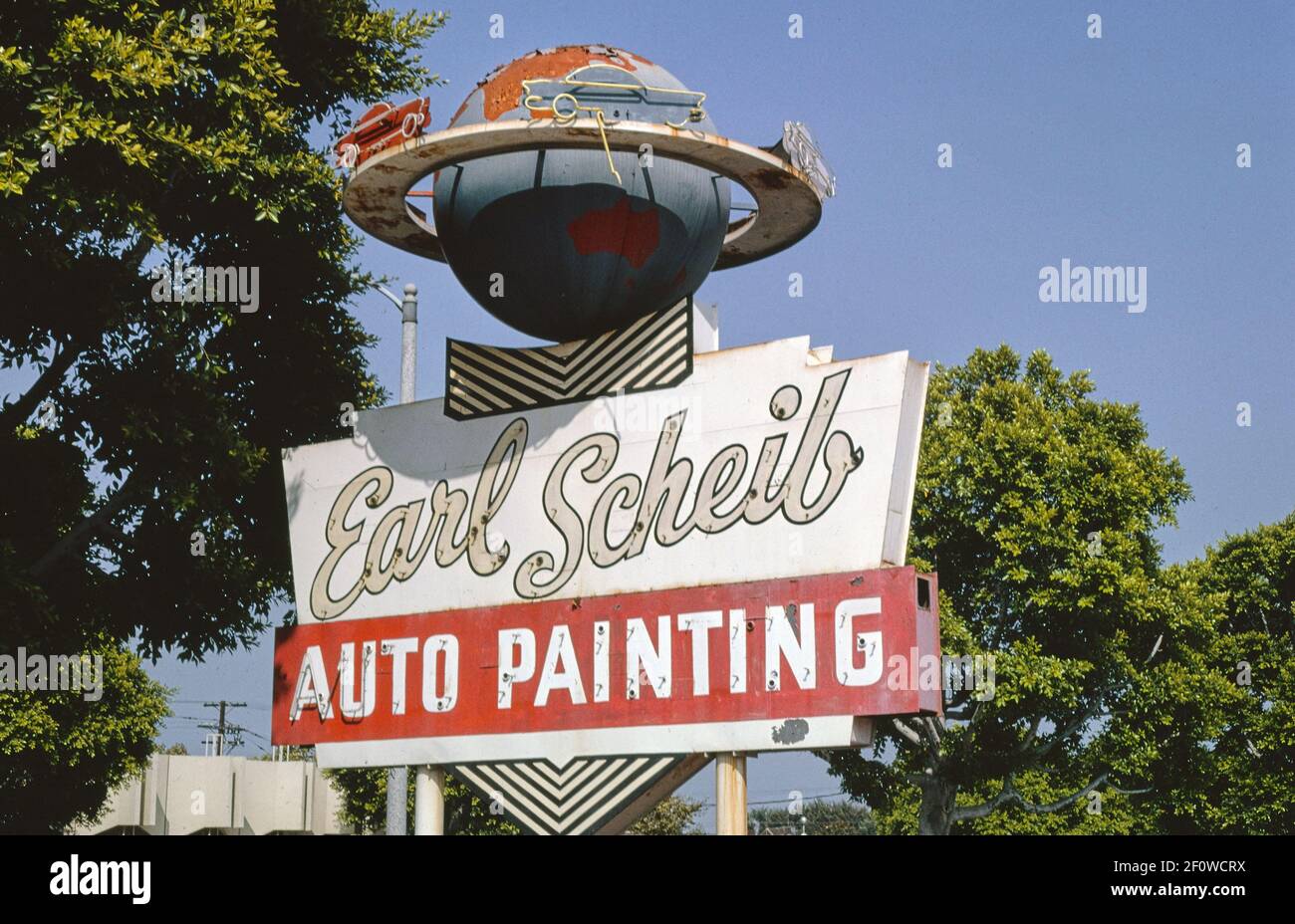 Earl scheib sign hires stock photography and images Alamy