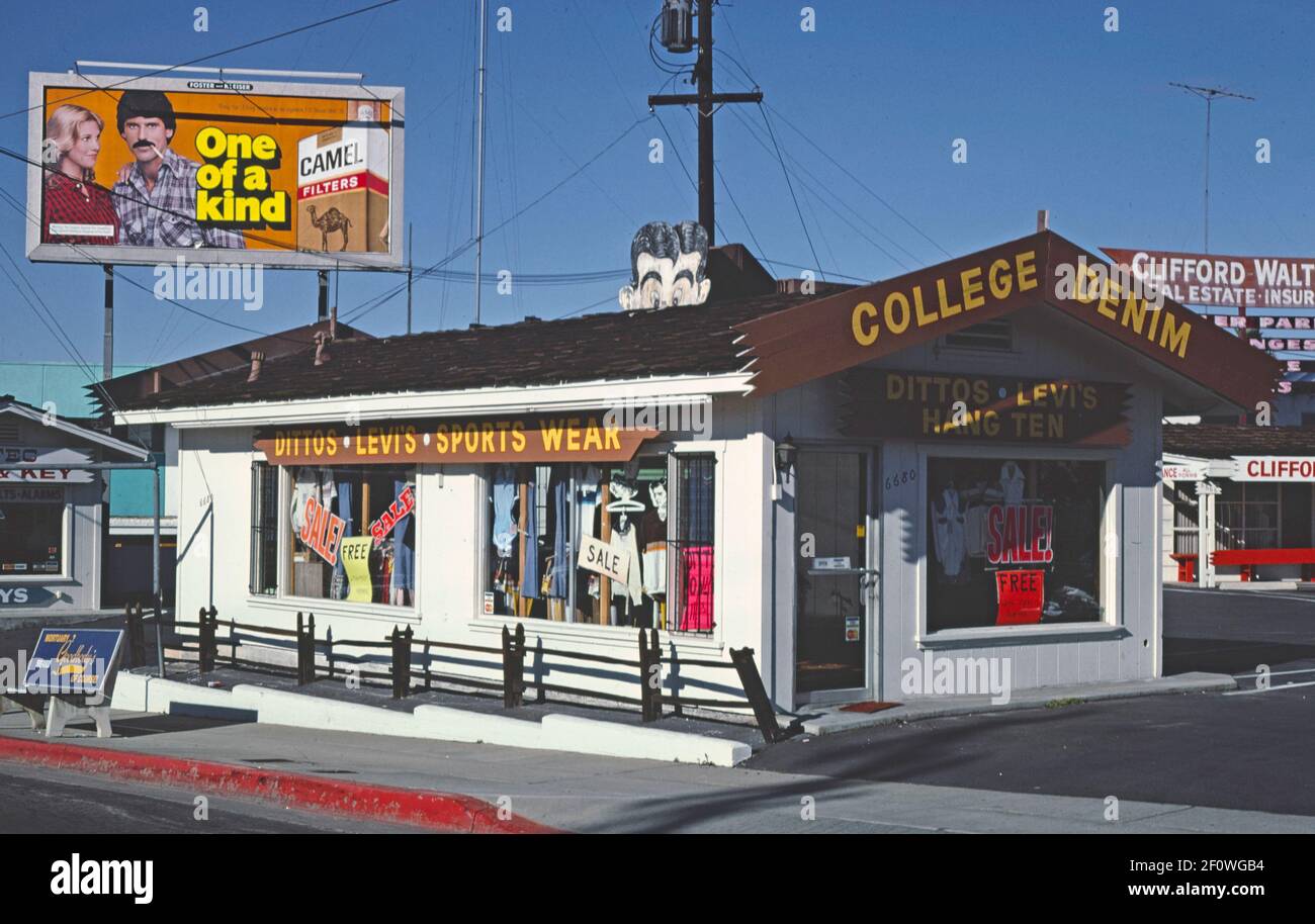 1970's United States - Barber-Levy Shop San Diego California ca. 1979 Stock  Photo - Alamy