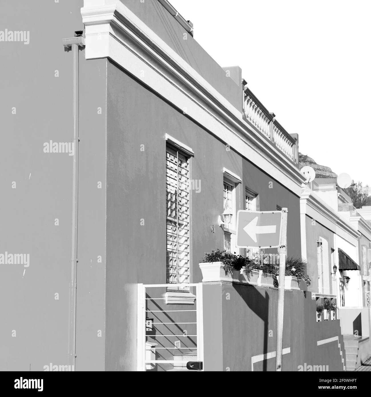 South africa bo kaap Black and White Stock Photos & Images - Alamy