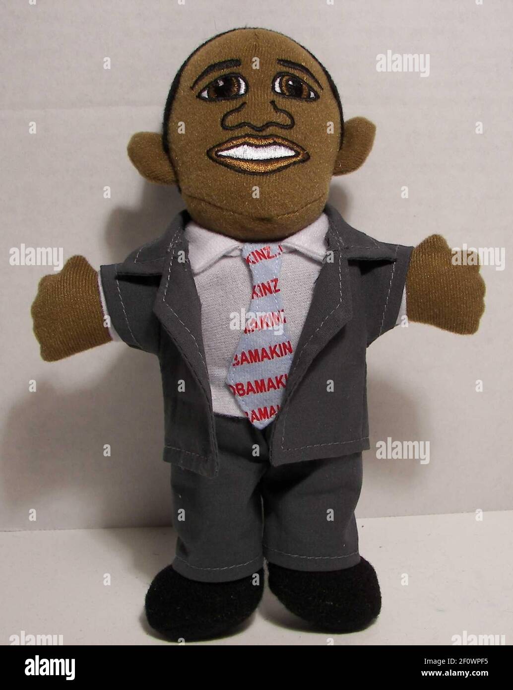 Oxford, CT - A plush 8' Barack Obama 'Obamakinz' Doll. Herobuilders.com is a company based out of Connecticut that makes political, pop culture and custom action figures. Photo Credit: Herobuilders.com/Sipa Press/0803191943 Stock Photo