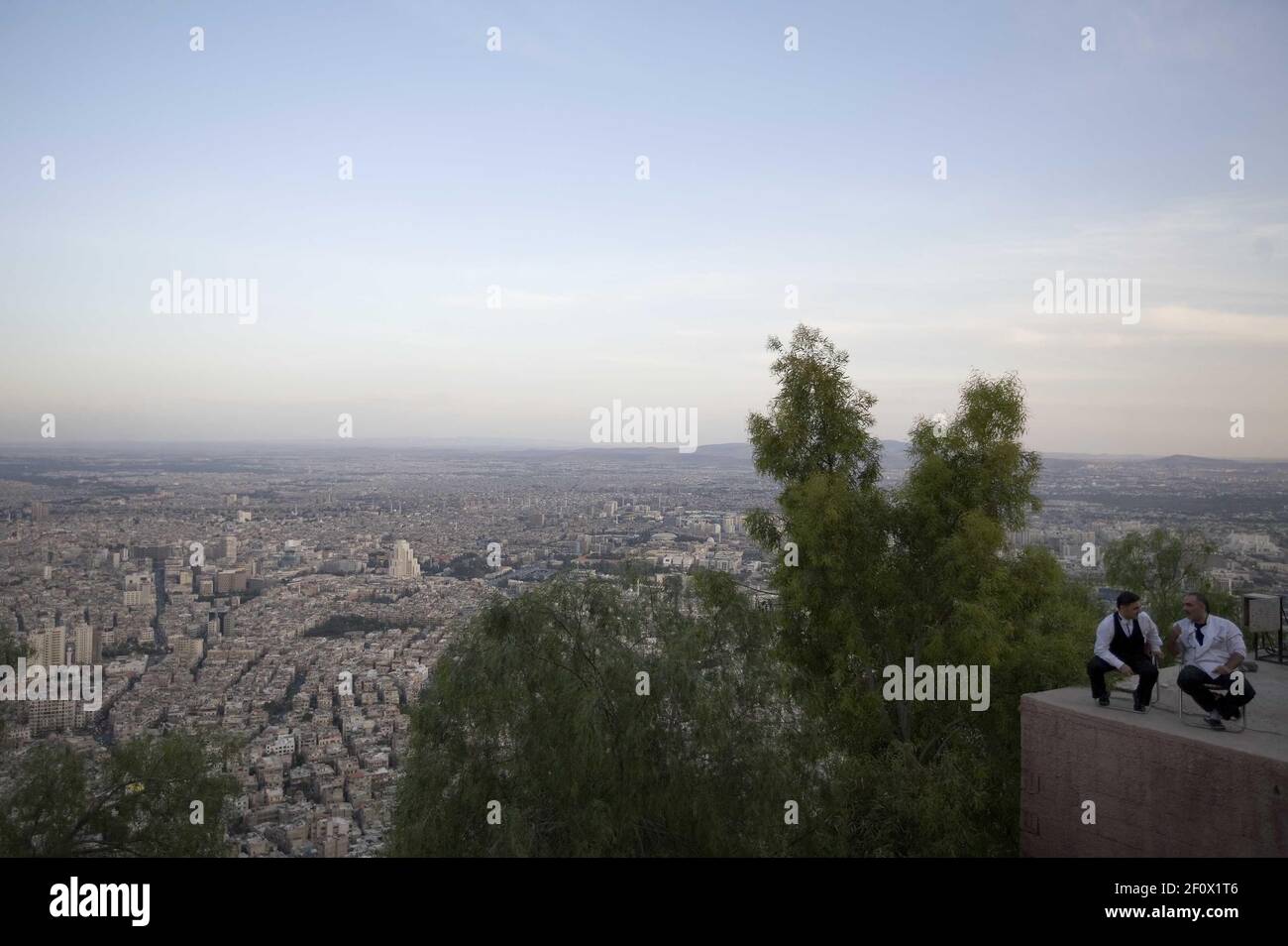 May 2008- Damascus, Syria- View of Damascus from Jebel Kasion, a panoramic  spot west of the