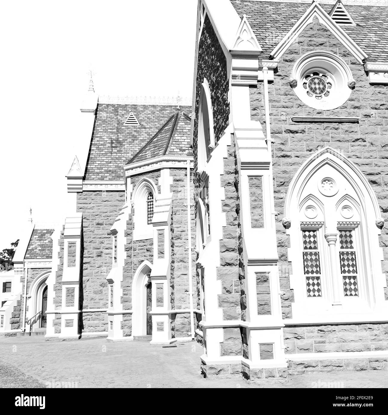 Tall reformed church in Black and White Stock Photos & Images - Alamy