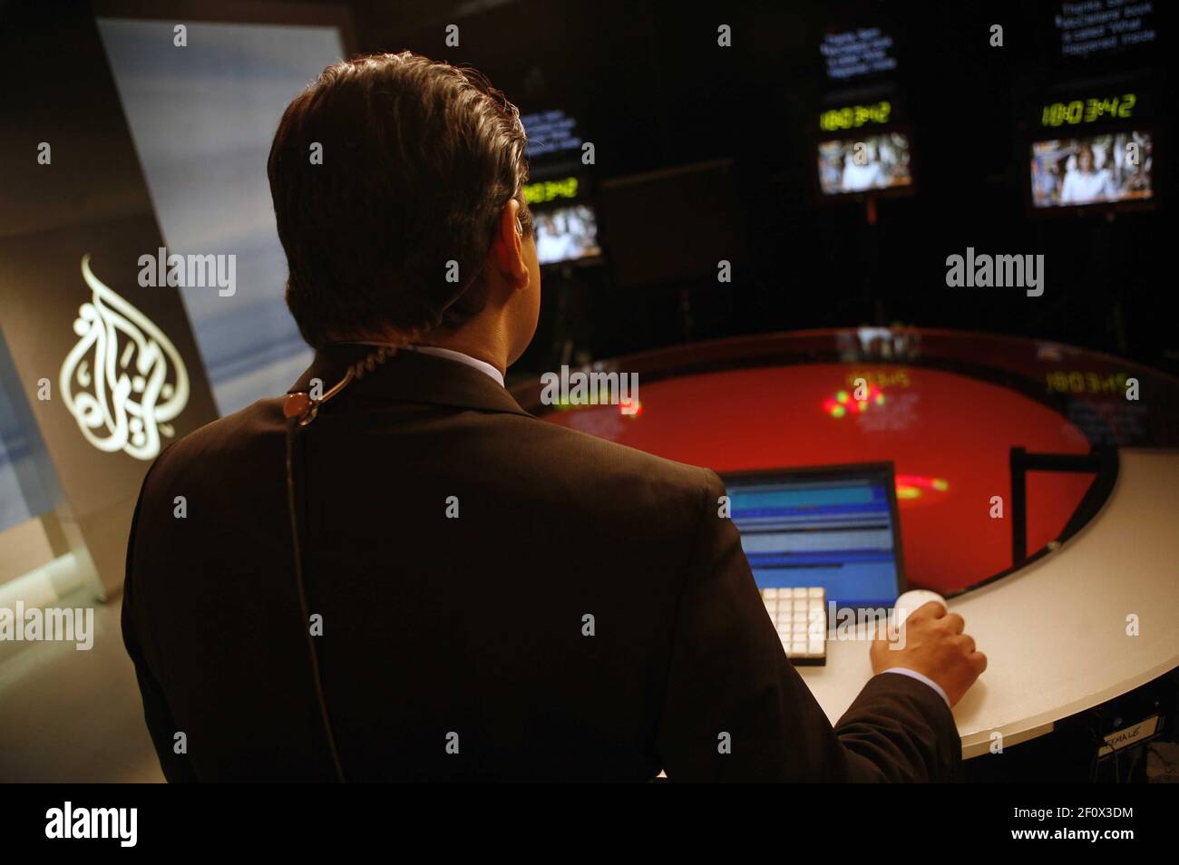 28 May 08 Washington Dc Shihab Rattansi Pictured Is One Of The Stations On Air Anchors Helping Broadcast The News For Al Jazeera Views Of The Al Jazeera S Studio Located In 28 May 08 Washington Dc Shihab Rattansi Pictured Is One Of The Stations On Air Anchors Helping Broadcast The News For Al Jazeera Views Of The Al Jazeera S Studio Located In