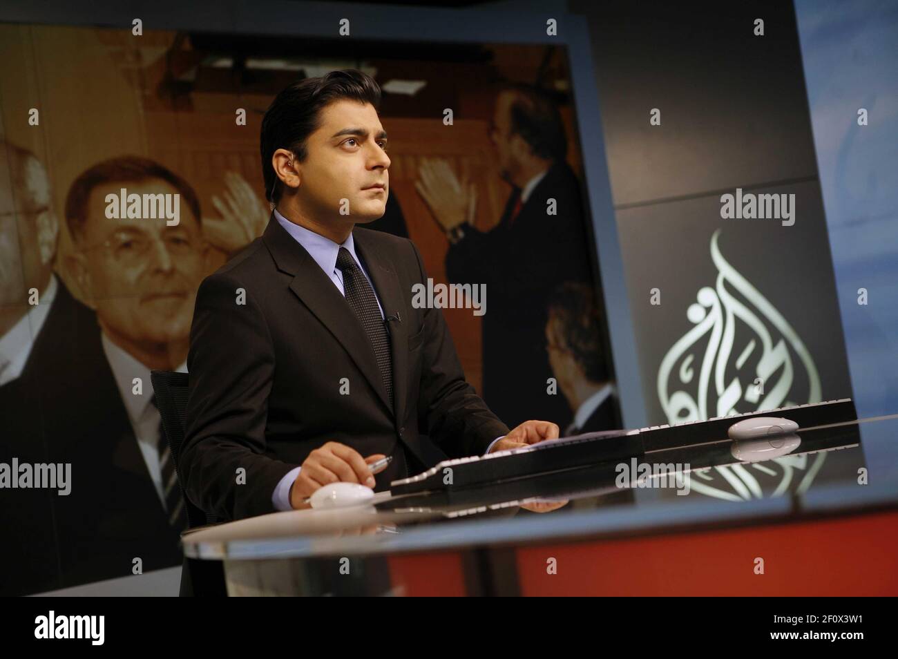28 May 08 Washington Dc Shihab Rattansi Pictured Is One Of The Stations On Air Anchors Helping Broadcast The News For Al Jazeera Views Of The Al Jazeera S Studio Located In 28 May 08 Washington Dc Shihab Rattansi Pictured Is One Of The Stations On Air Anchors Helping Broadcast The News For Al Jazeera Views Of The Al Jazeera S Studio Located In
