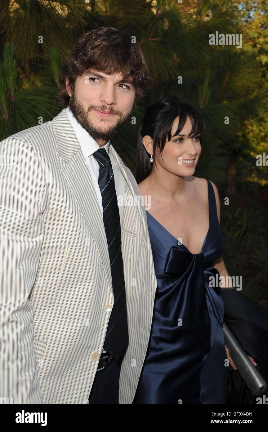 Ashton Kutcher and Demi Moore. 31 May 2008 - Los Angeles, California ...